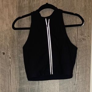 Black Sports Tank Top